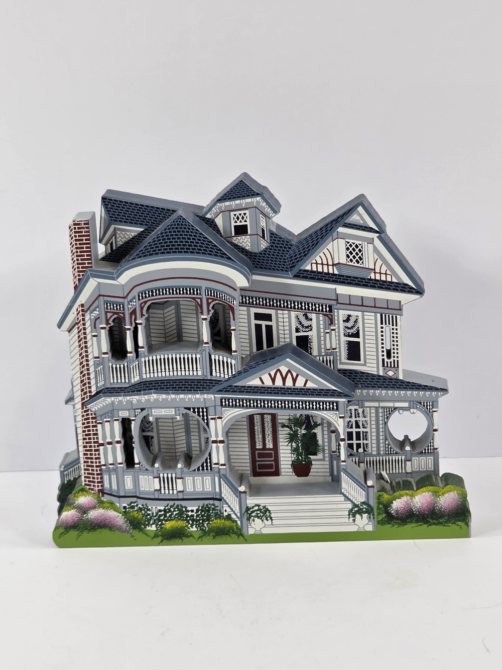 1995 Shelia's Collection Banta House Osceola Iowa Victorian Wood #3351/4000